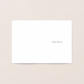 Carte Dorée 50e anniversaire du Mariage d'or maman et papa (Intérieur)