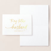 Carte Dorée À Ma Salle De Mariée Mariage Jour De Mariage Amour (Affichage)