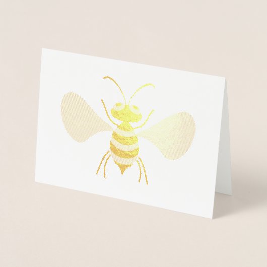Carte Dorée Abeille d'or (Devant)