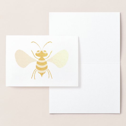 Carte Dorée Abeille d'or (Affichage)