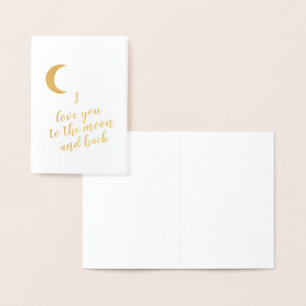 Carte Dorée Aimez-vous la Lune