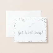 Carte Dorée Allez-y bientôt (Devant avec enveloppe)