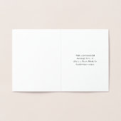 Carte Dorée Anniversaire du Taurus | Astrologie Élégante Zodia (Intérieur)