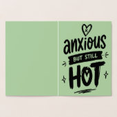 Carte Dorée Anxieux Mais Chaud (Intérieur)
