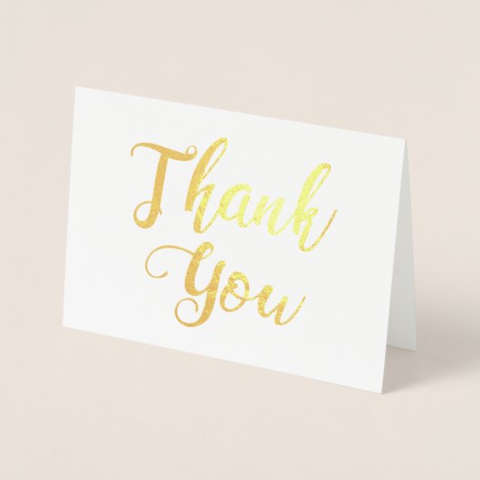 Carte Dorée Appréciation du Merci (Devant)