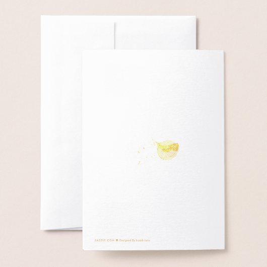 Carte Dorée Arbre-Noël Or &(ou) Argent (Derrière avec enveloppe)