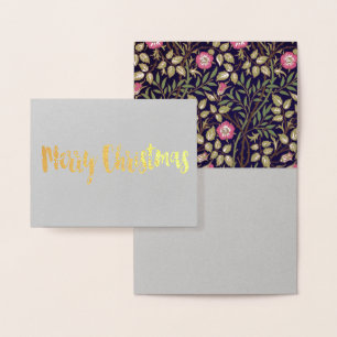 Carte Dorée Art floral Nouveau de Briar doux de William Morris