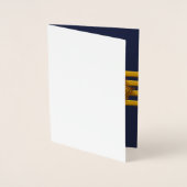 Carte Dorée Bandes d'or du capitaine (Devant)