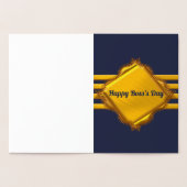 Carte Dorée Bandes d'or du capitaine (Intérieur)