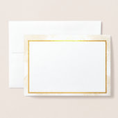Carte Dorée baroque (Devant avec enveloppe)