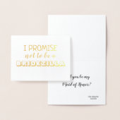 Carte Dorée BBRIDEZILLA | Drôle de servante ou de servante d'h (Affichage)