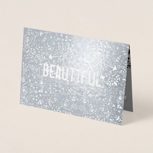 Carte Dorée Belle Élégance (Devant)