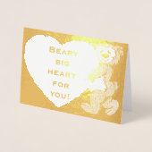 Carte Dorée Bérez le grand coeur pour vous Béardez la Saint-Va (Devant)