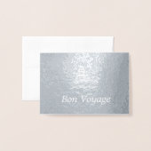 Carte Dorée Bon Voyage (Devant avec enveloppe)