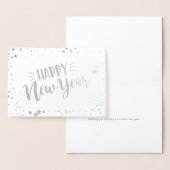 Carte Dorée Bonne année (Affichage)