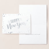 Carte Dorée Bonne année (Affichage)