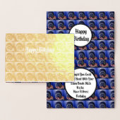 Carte Dorée Bowling sur gazon drôle a besoin d'un coup de main (Affichage)