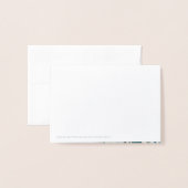 Carte Dorée Calligraphy Silver Will you will be My Maid of Hon (Derrière avec enveloppe)