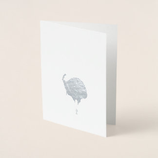 Carte Dorée Cassowary (Casuarius occasiarius)