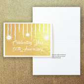 Carte Dorée Célébration du 50e anniversaire de Foil