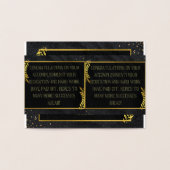 Carte Dorée Célébrer votre succès (Intérieur)