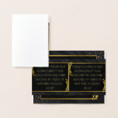 Carte Dorée Célébrer votre succès (Affichage)