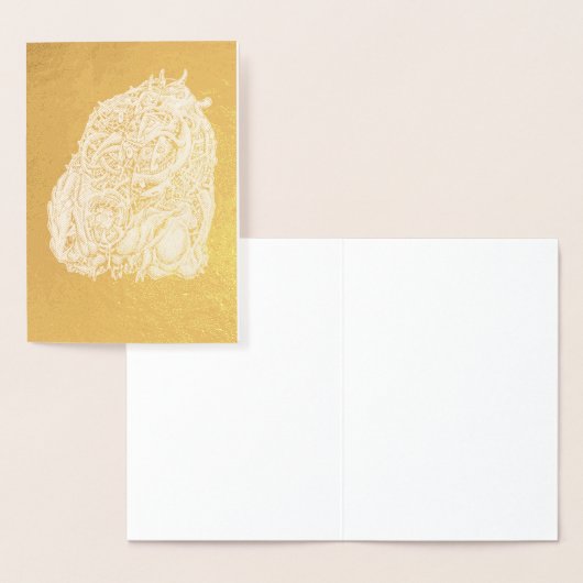 Carte Dorée Chef cosmographique par Brian Benson (Affichage)