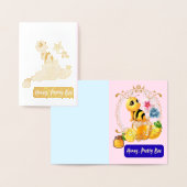 Carte Dorée Chéri, Jolie Abeille (Affichage)