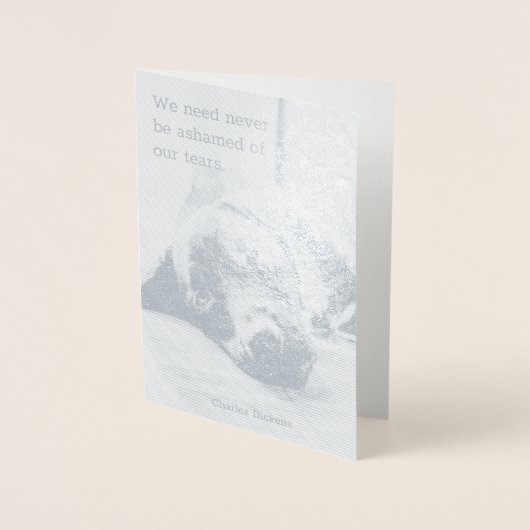 Carte Dorée Chien sympathique (Devant)