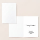 Carte Dorée Chords Nous vous souhaitons un joyeux Noël Notes d (Affichage)