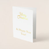Carte Dorée Christmas Holiday Card (Devant)
