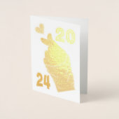 Carte Dorée Cœur coréen 2024 (Devant)