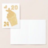 Carte Dorée Cœur coréen 2024 (Affichage)