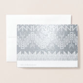 Carte Dorée Conception abstraite de la conception tribale (Derrière avec enveloppe)