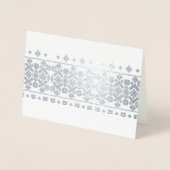 Carte Dorée Conception de broderie (Devant)