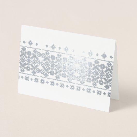 Carte Dorée Conception de broderie (Devant)