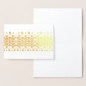 Carte Dorée Conception de broderie (Affichage)