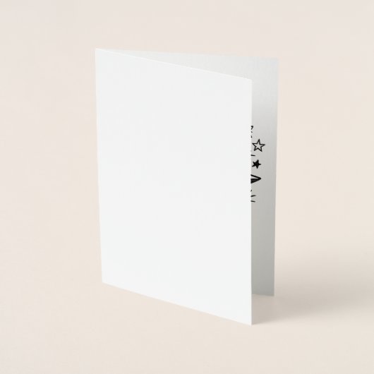 Carte Dorée Conception de citation motivationnelle de progrès  (Devant)