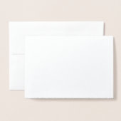Carte Dorée conception sèche Vingt-Deux (Devant avec enveloppe)