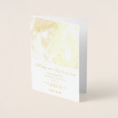 Carte Dorée Condoléances sur la perte du caniche français Pers (Devant)