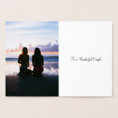 Carte Dorée Costume de mariage et robe de deux mariées (Intérieur)