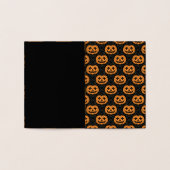 Carte Dorée Crâne de citrouille (Intérieur)