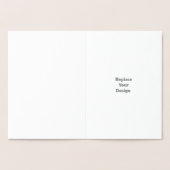 Carte Dorée Create Your Own custom personalized﻿ Wedding (Intérieur)