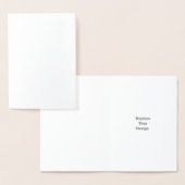 Carte Dorée Create Your Own custom personalized﻿ Wedding (Affichage)