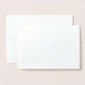Carte Dorée Créez Votre Propre (Devant avec enveloppe)