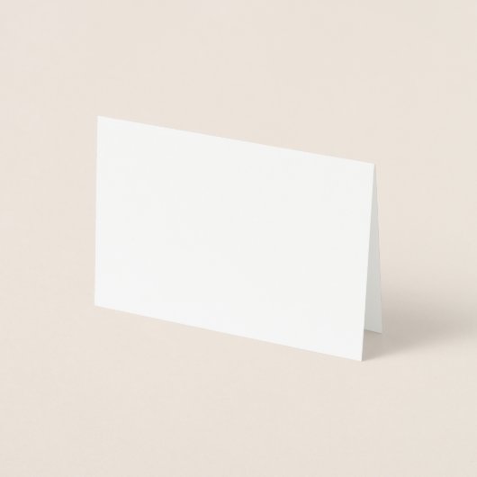 Carte Dorée Créez Votre Propre (Devant)
