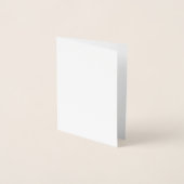 Carte Dorée Créez Votre Propre blanc (Devant)