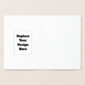 Carte Dorée Créez votre propre blanc  (Intérieur)