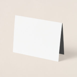 Carte Dorée Créez Votre Propre Conception Personnalisée gris f