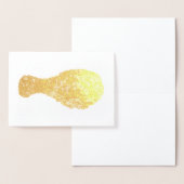 Carte Dorée Cuisine alimentaire de l'âme de poule de poulet fr (Affichage)